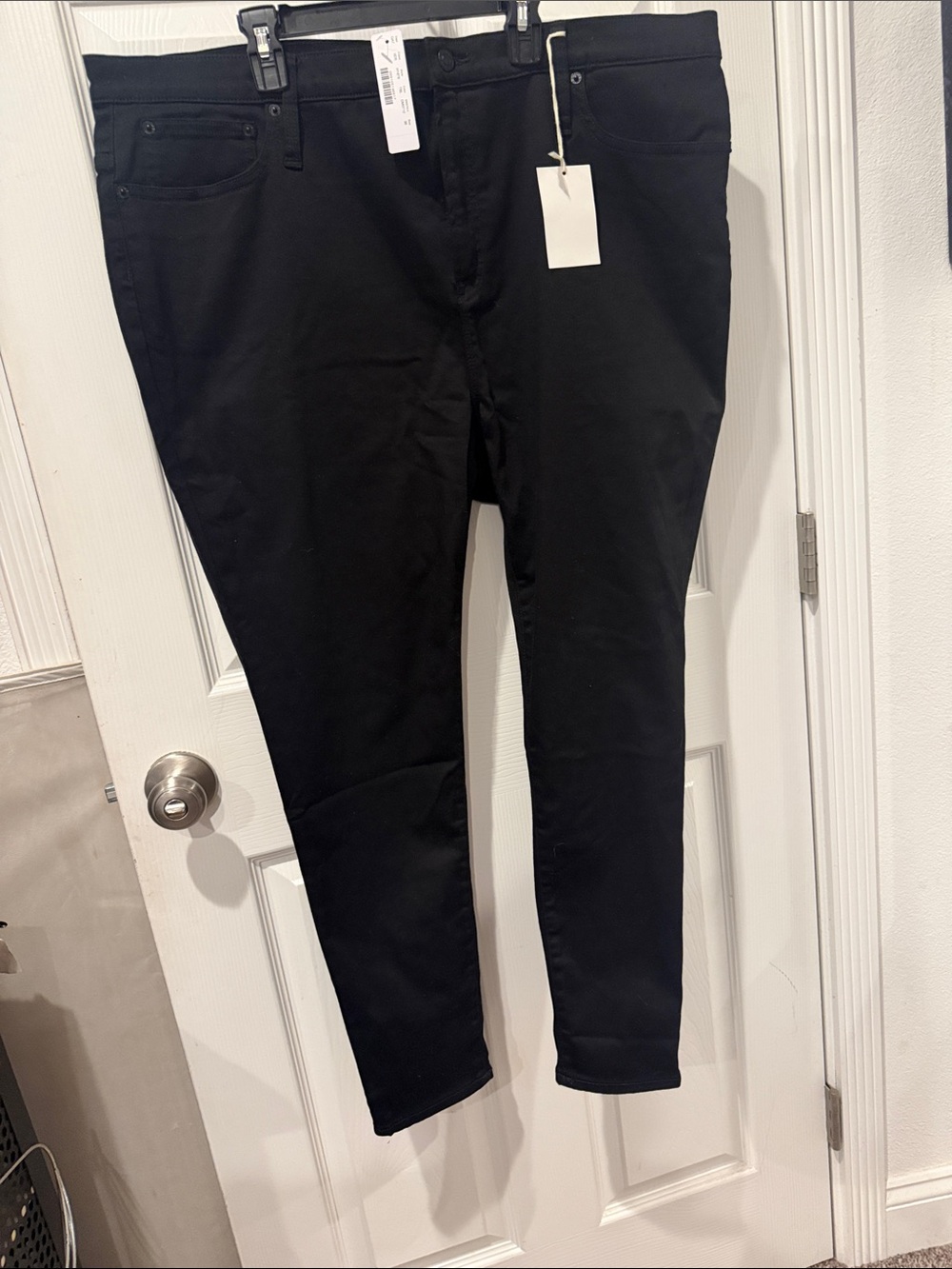 J. Crew Black Skinny Jeans